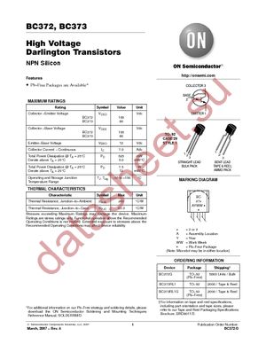 BC373 datasheet  